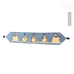 Winter‎ Snowman Table Runner